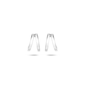 stekeroorringen 10 mm zilver gerhodineerd