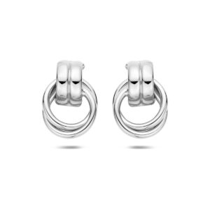 stekeroorringen 20 mm zilver gerhodineerd