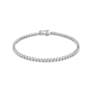 tennisarmband lab grown diamant 3.00ct f vs 2,5 mm 17,5 cm 14K witgoud
