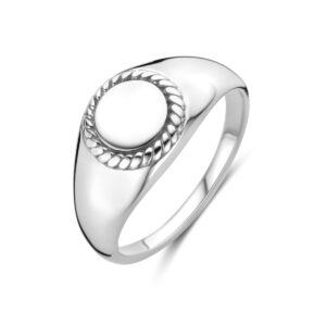 graveerring zilver gerhodineerd