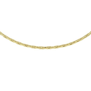 9k collier 2,7 mm 45 cm 9K geel