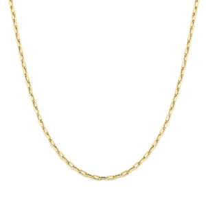 9k collier 3,5 mm 42 cm 9K geel