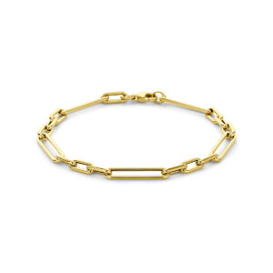 armband 4,3 mm 19 cm 14K geelgoud