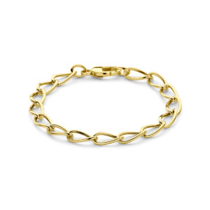 armband 7 mm 19 cm 14K geelgoud