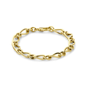 armband 7,4 mm 19 cm 14K geelgoud