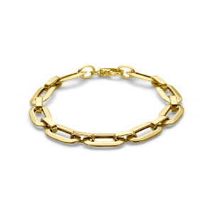 armband 8,5 mm 19 cm 14K geelgoud
