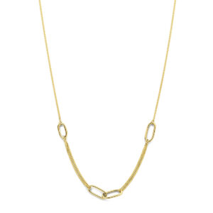 collier 42 + 3 cm 14K geelgoud