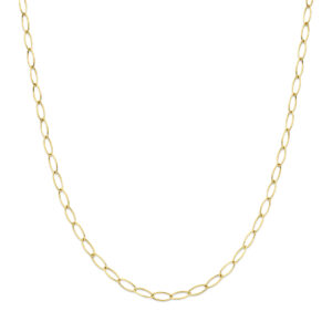 collier 5 mm 45 cm 14K geelgoud