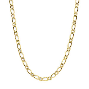 collier 7,4 mm 45 cm 14K geelgoud