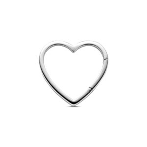 connector hart 20 mm zilver gerhodineerd