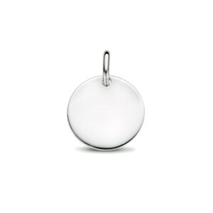 graveerhanger rond 20 mm zilver gerhodineerd