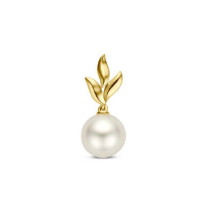 hanger parel 22 mm 14K geelgoud