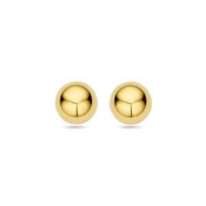 oorknoppen bol 14K geelgoud
