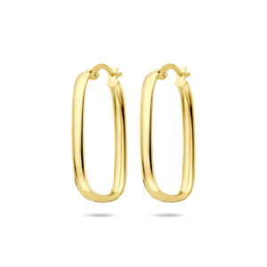 oorringen 28 mm 14K geelgoud