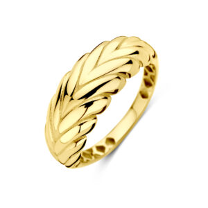 ring balloon 14K geelgoud
