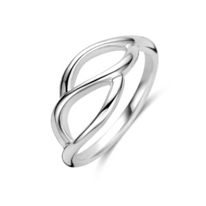 ring zilver gerhodineerd