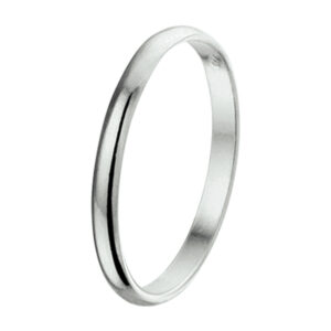 ring zilver gerhodineerd