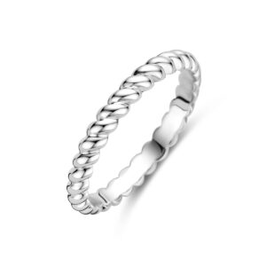 ring zilver gerhodineerd