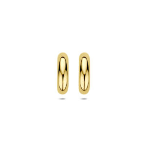 stekeroorringen 18 mm 14K geelgoud