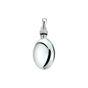 urnhanger 19,5 mm zilver gerhodineerd
