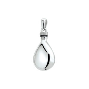 urnhanger 19,5 mm zilver gerhodineerd