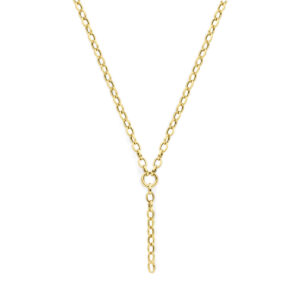y-collier 5,8 mm 42 cm 14K geelgoud