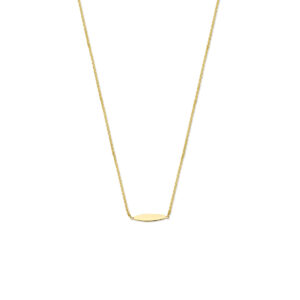 9k collier 41 - 43 - 45 cm 9K geel