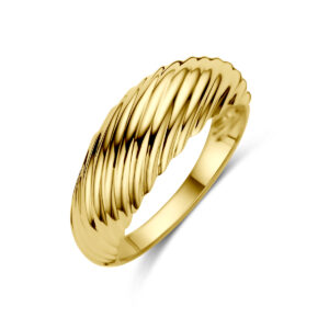 9k ring gedraaid 9K geel