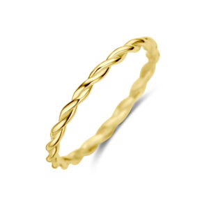 9k ring gedraaid 9K geel