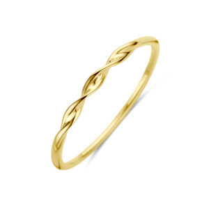 9k ring gedraaid 9K geel
