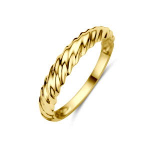 9k ring gedraaid 9K geel