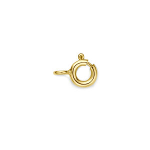 9k veerring 6 mm 9K geel