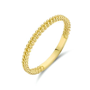 aanschuifring schakel 14K geelgoud