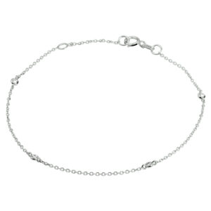 armband diamant 0.04ct h si 16,5 - 18 cm 14K witgoud
