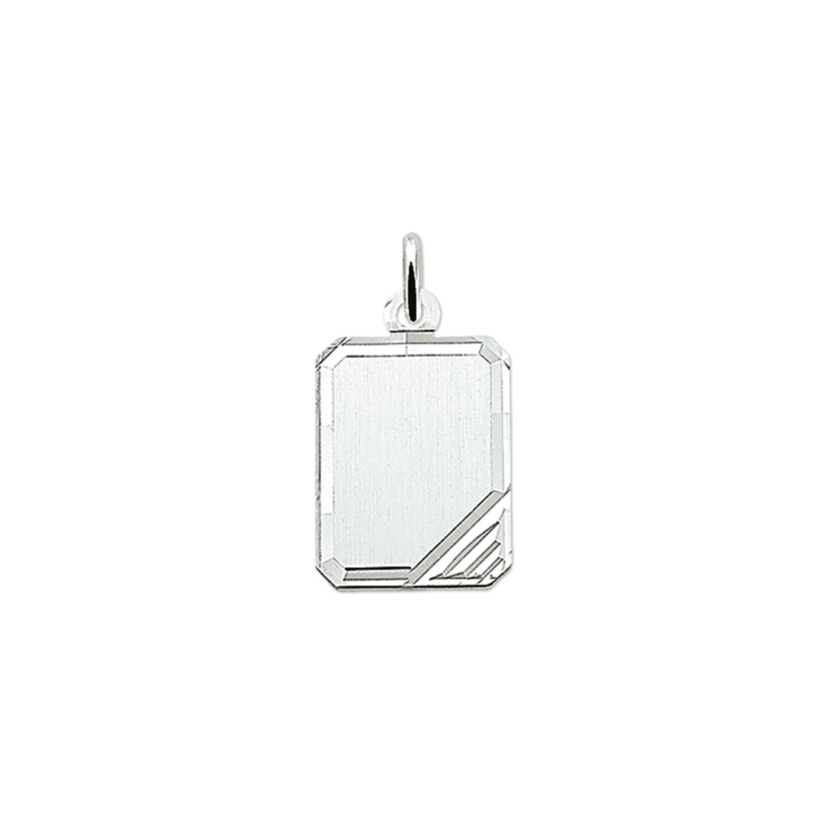 graveerhanger gediamanteerd zilver gerhodineerd