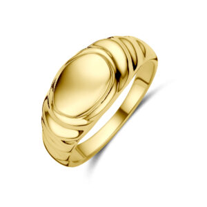 graveerring 14K geelgoud