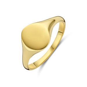 graveerring 14K geelgoud