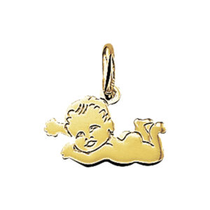 hanger baby 10 mm 14K geelgoud