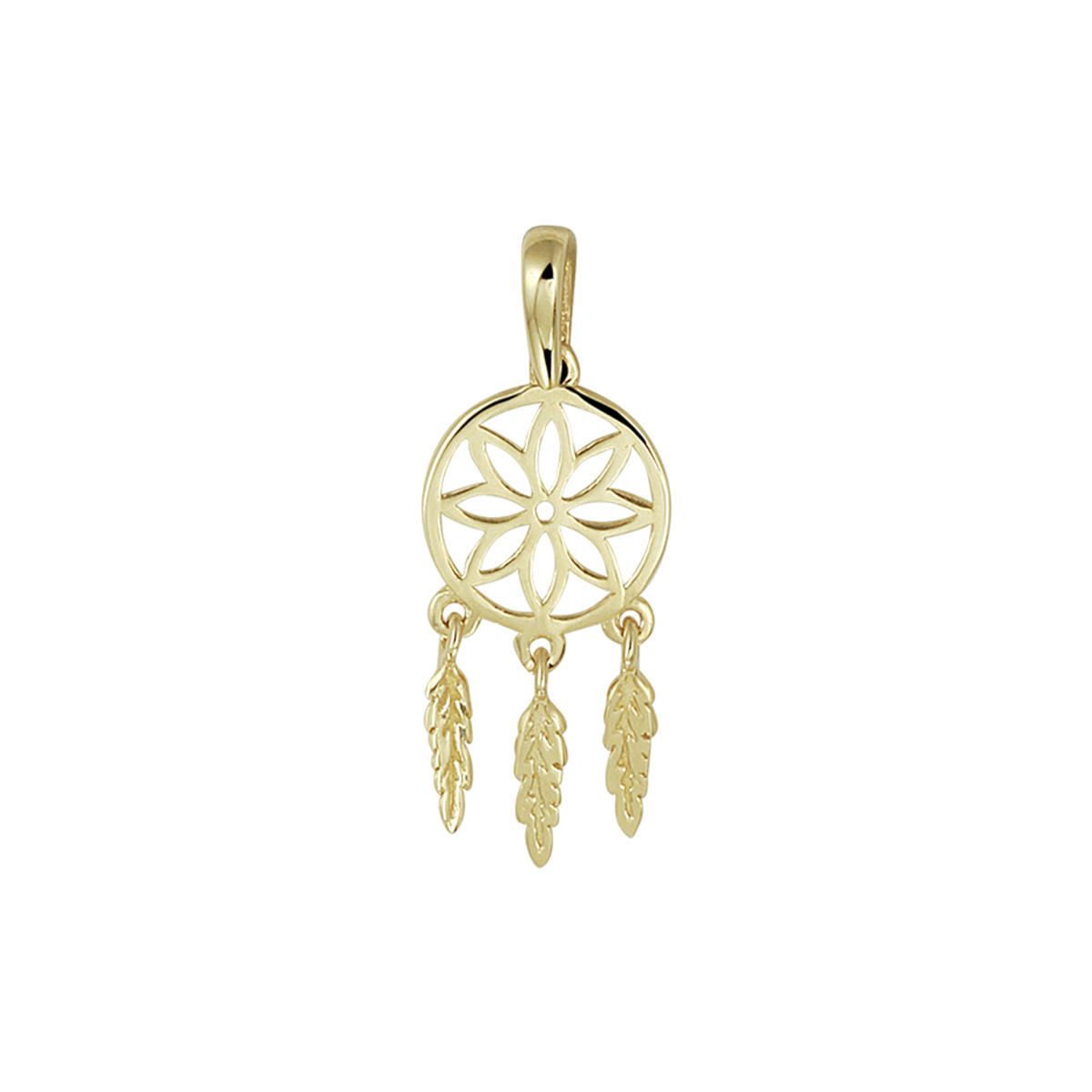 hanger dromenvanger 14K geelgoud