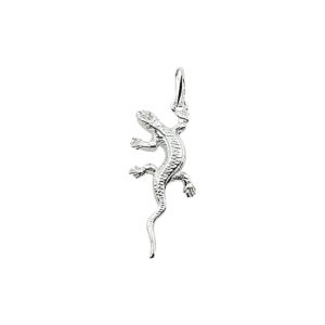 hanger salamander 12 mm zilver wit