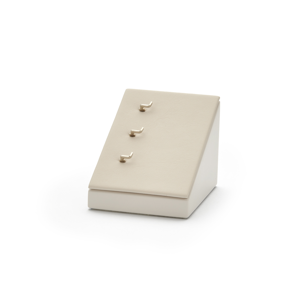 hangers display beige pos materialen