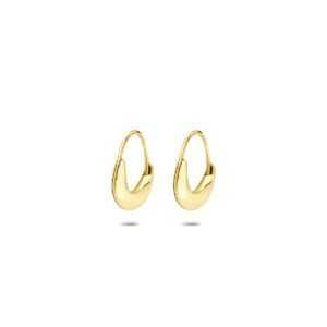 klapoorringen 11,5 mm 14K geelgoud