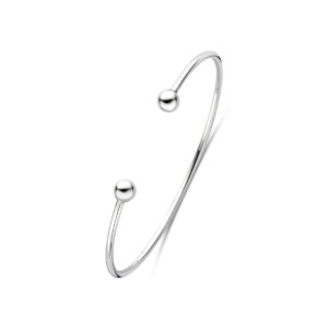 klemband 63 mm zilver gerhodineerd