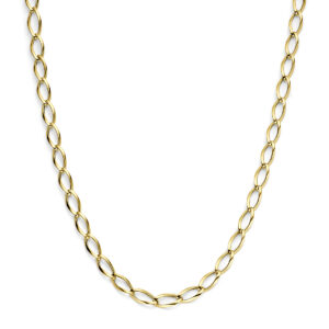 9k collier 6 mm 45 cm 9K geel