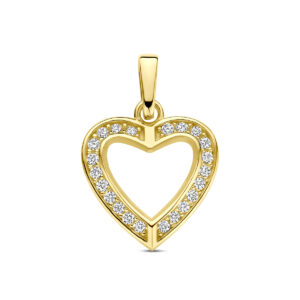 9k hanger zirkonia 12 mm 9K geel