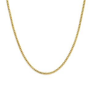 collier 3,5 mm 45 cm 14K geelgoud