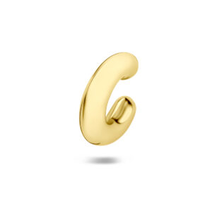 ear cuff 18 mm per stuk 14K geelgoud
