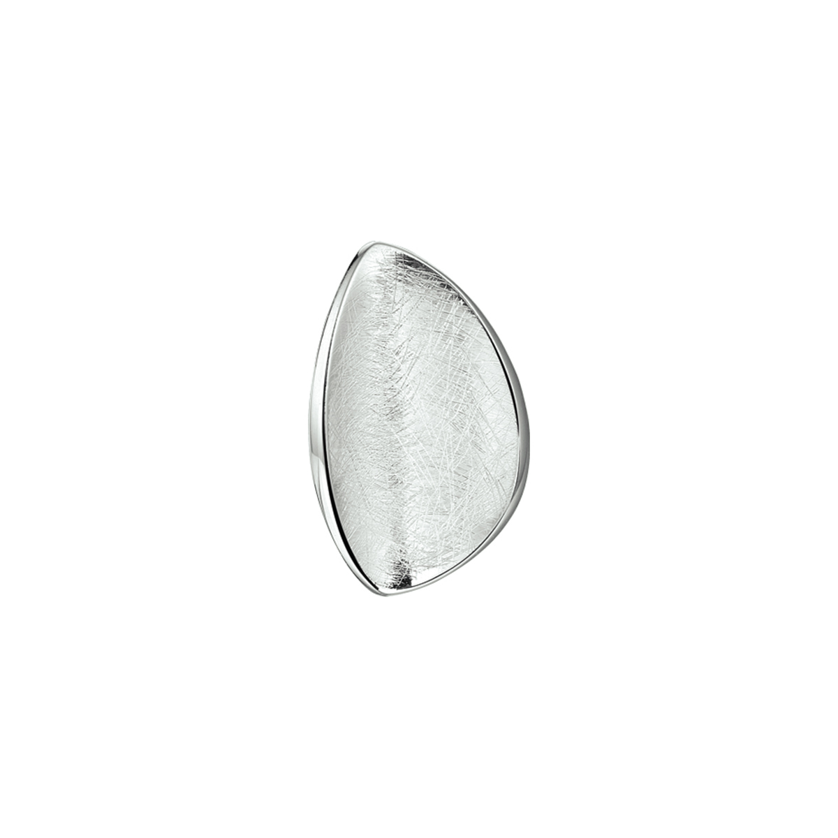 hanger gescratcht zilver gerhodineerd