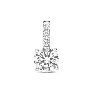 hanger zirkonia zilver gerhodineerd