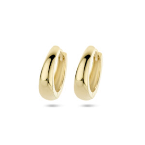 klapoorringen 14K geelgoud